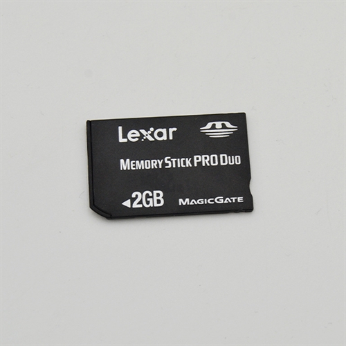 PSP Memory Card - Lexar Memory Stick Pro Duo 2GB - PSP Tilbehør (B Grade) (Genbrug)